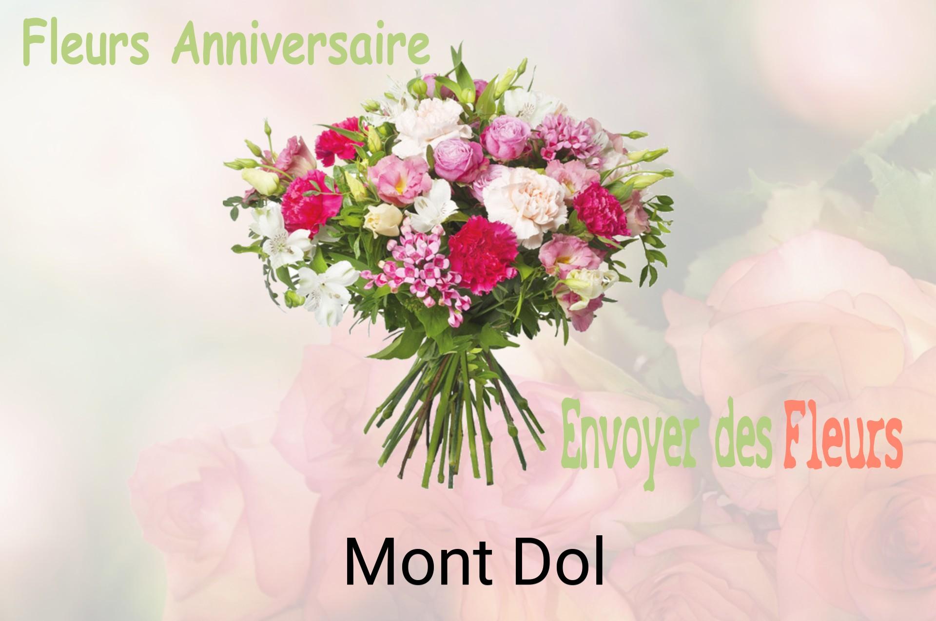 Bouquet de fleurs d’anniversaire livré à Mont-Dol